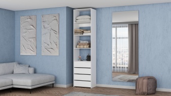 Стеллаж для одежды Мирта 35 BMS