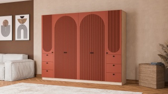 Шкаф распашной Вивьен 19 BMS