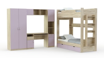 Детская мебель Лотос 8д BMS