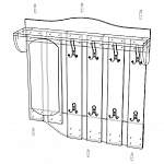 Схема сборки Вешалка Мармелад 4 BMS