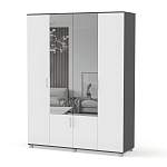 Шкаф Карина 4х створчатый с зеркалом К42 BMS - Фото 1