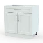 Шкаф нижний с 2-мя дверцами и ящиком Сканди BMS - Фото 4