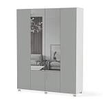 Шкаф Карина 4х створчатый с зеркалом К42 BMS - Фото 12