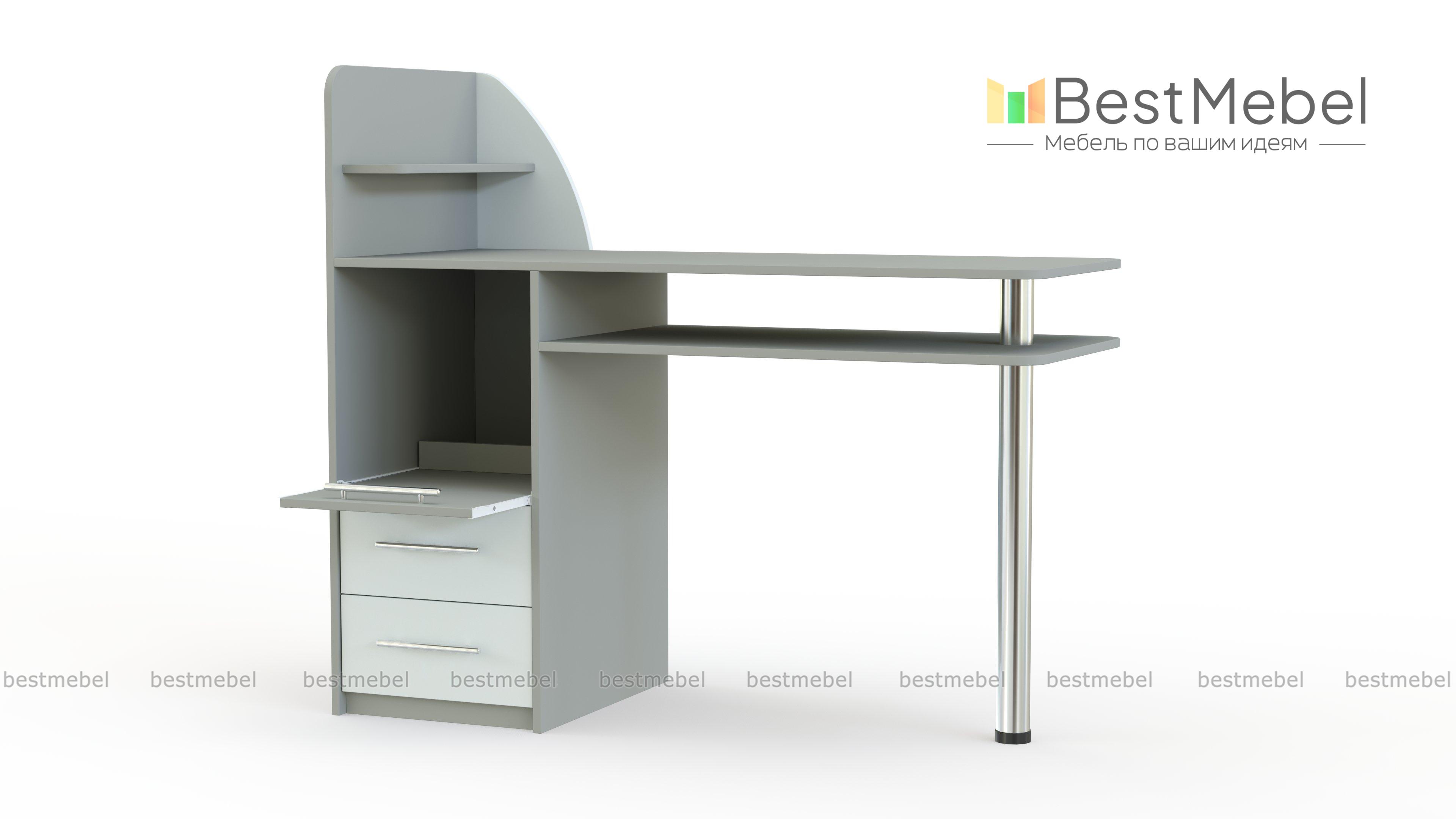 Стол маникюрный Брит BMS - Фото