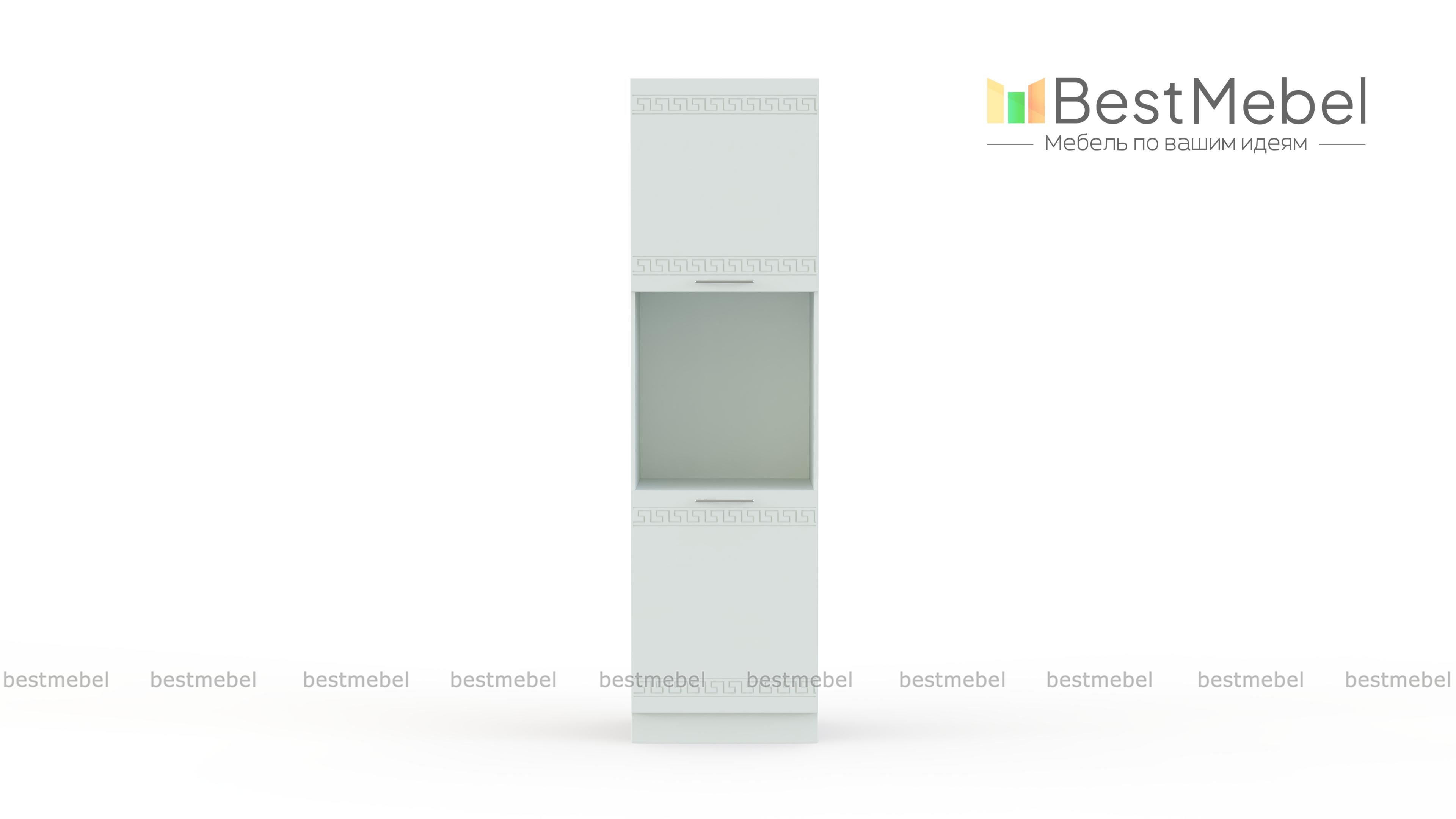 Шкаф-пенал с нишей Греция BMS - Фото