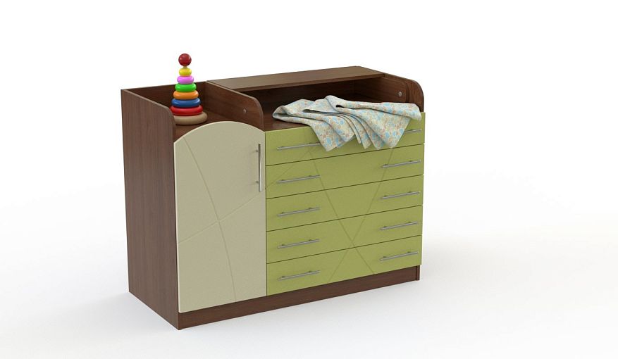 Детский комод Мая 3 BMS - Фото