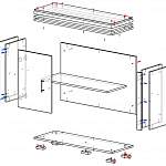 Схема сборки Обувница Вербена BMS