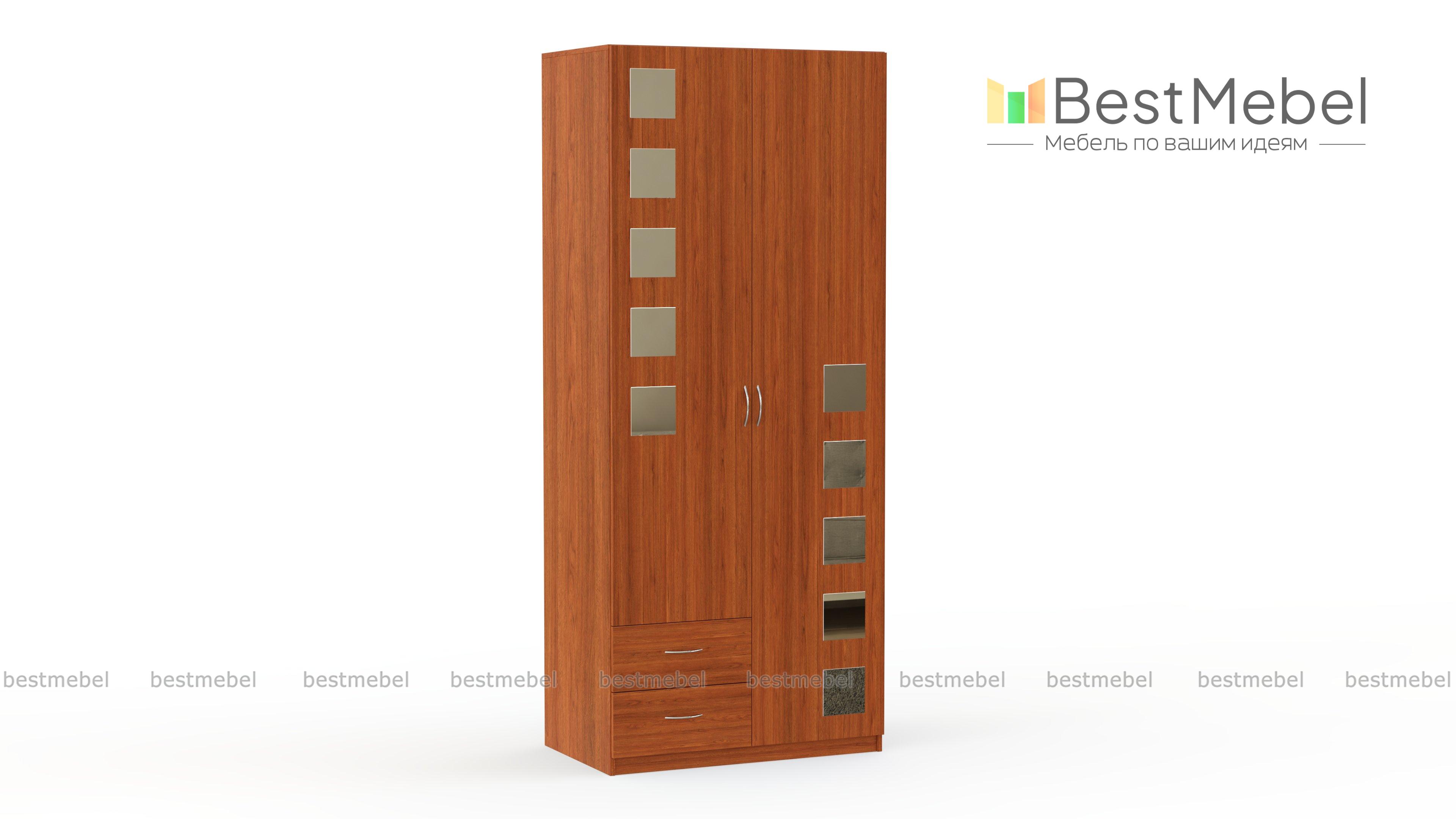 Распашной шкаф Паулина 29 BMS - Фото