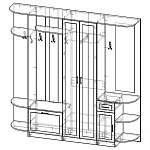 Схема сборки Прихожая Венера М BMS