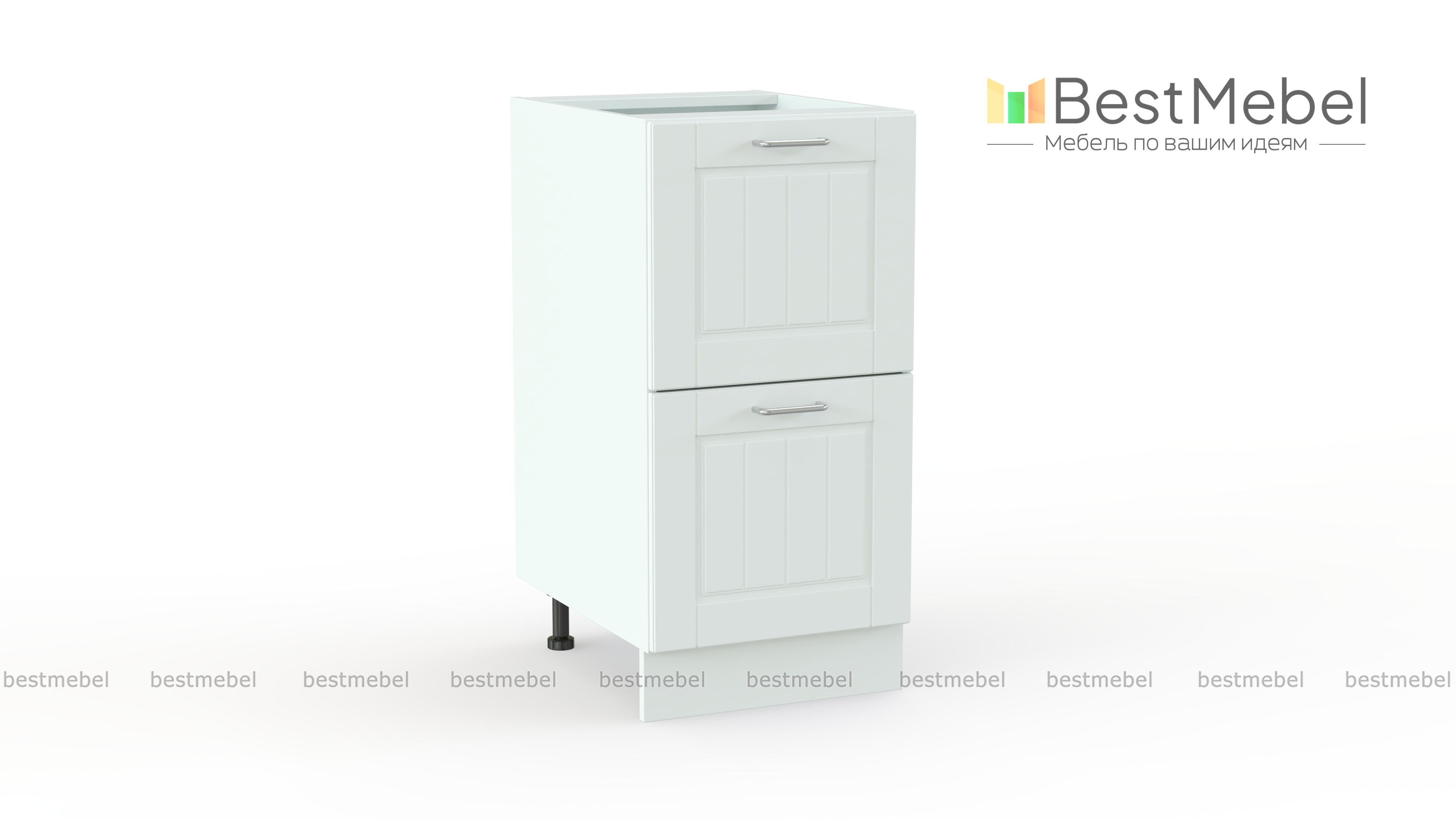 Шкаф нижний с 2-мя ящиками Изабелла BMS - Фото