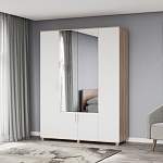 Шкаф Карина 4х створчатый с зеркалом К42 BMS - Фото 7