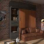 Шкаф-кровать с диваном Долли 50 BMS - Фото 10