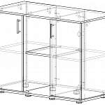 Схема сборки Тумба Zelaqua 250 BMS