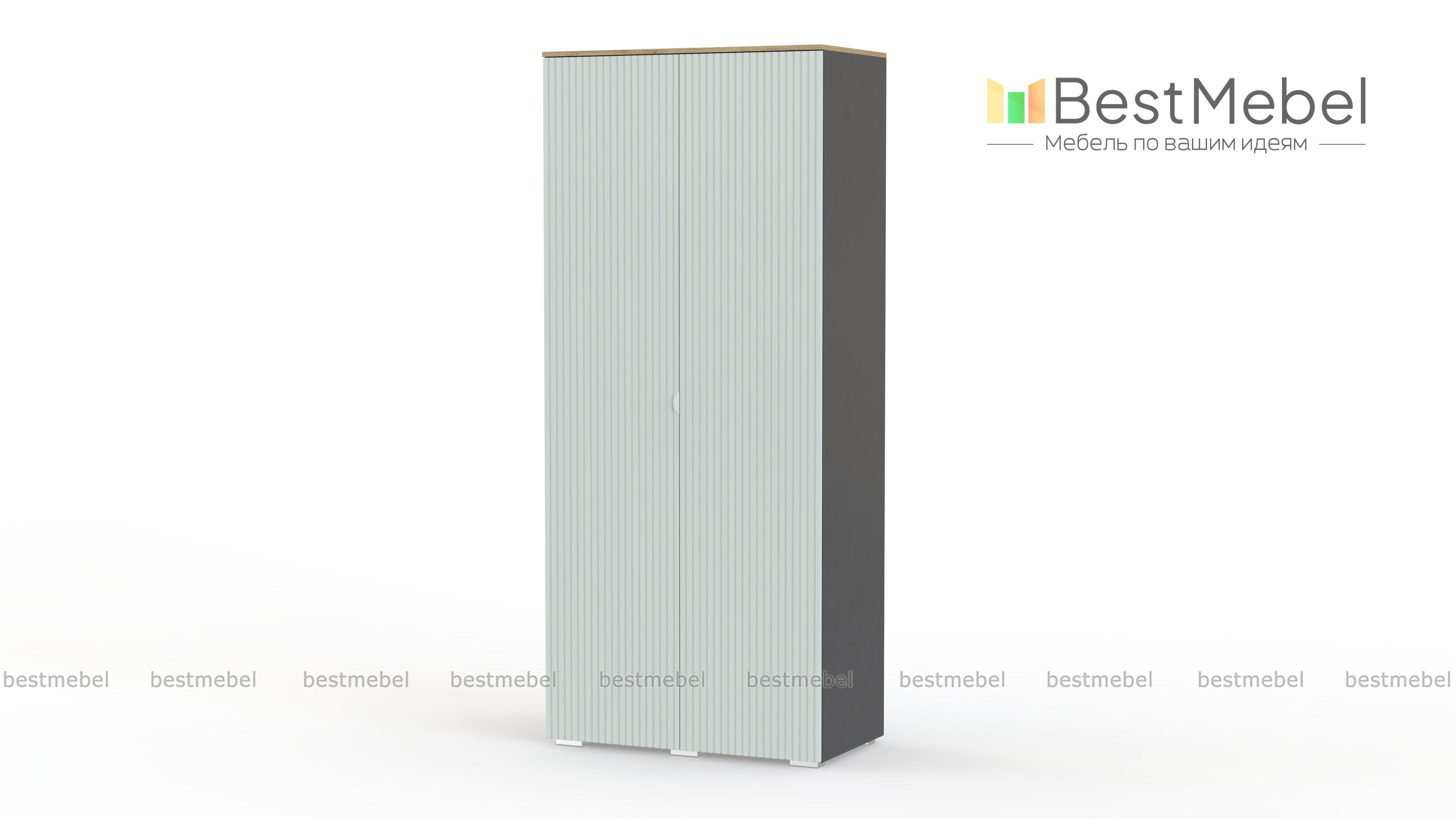 Шкаф распашной Эмилия 22 BMS - Фото