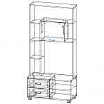 Схема сборки Стенка Ева Мини-72 BMS