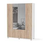 Шкаф Карина 4х створчатый с зеркалом К42 BMS - Фото 10