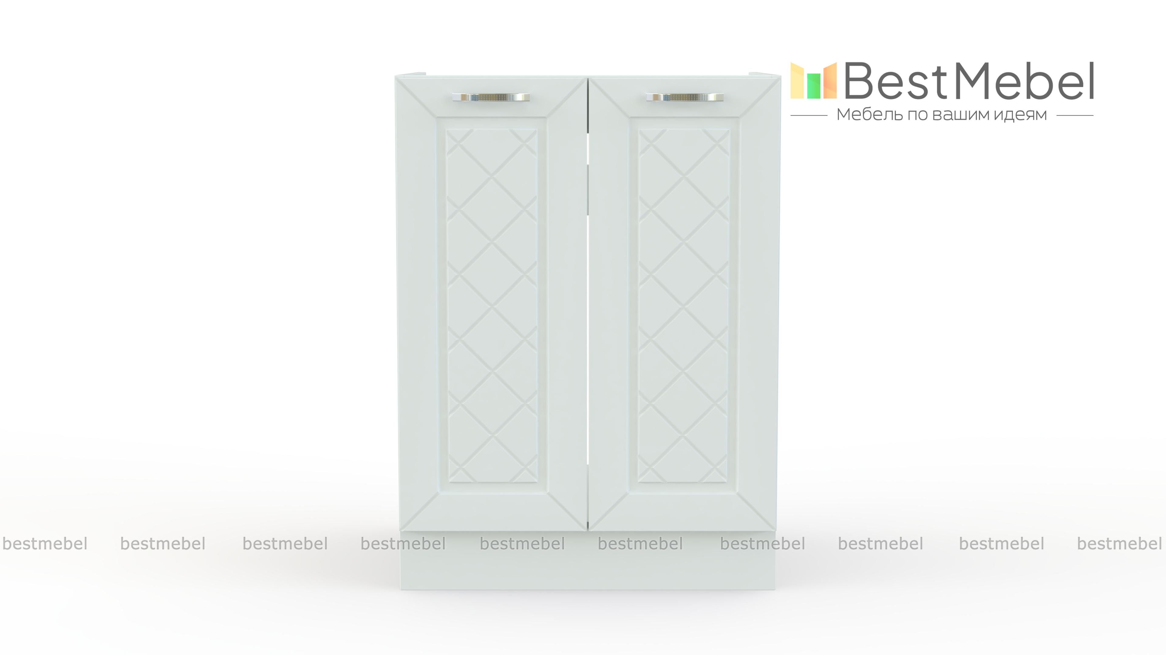 Шкаф нижний под накладную мойку 2 двери Агава BMS - Фото