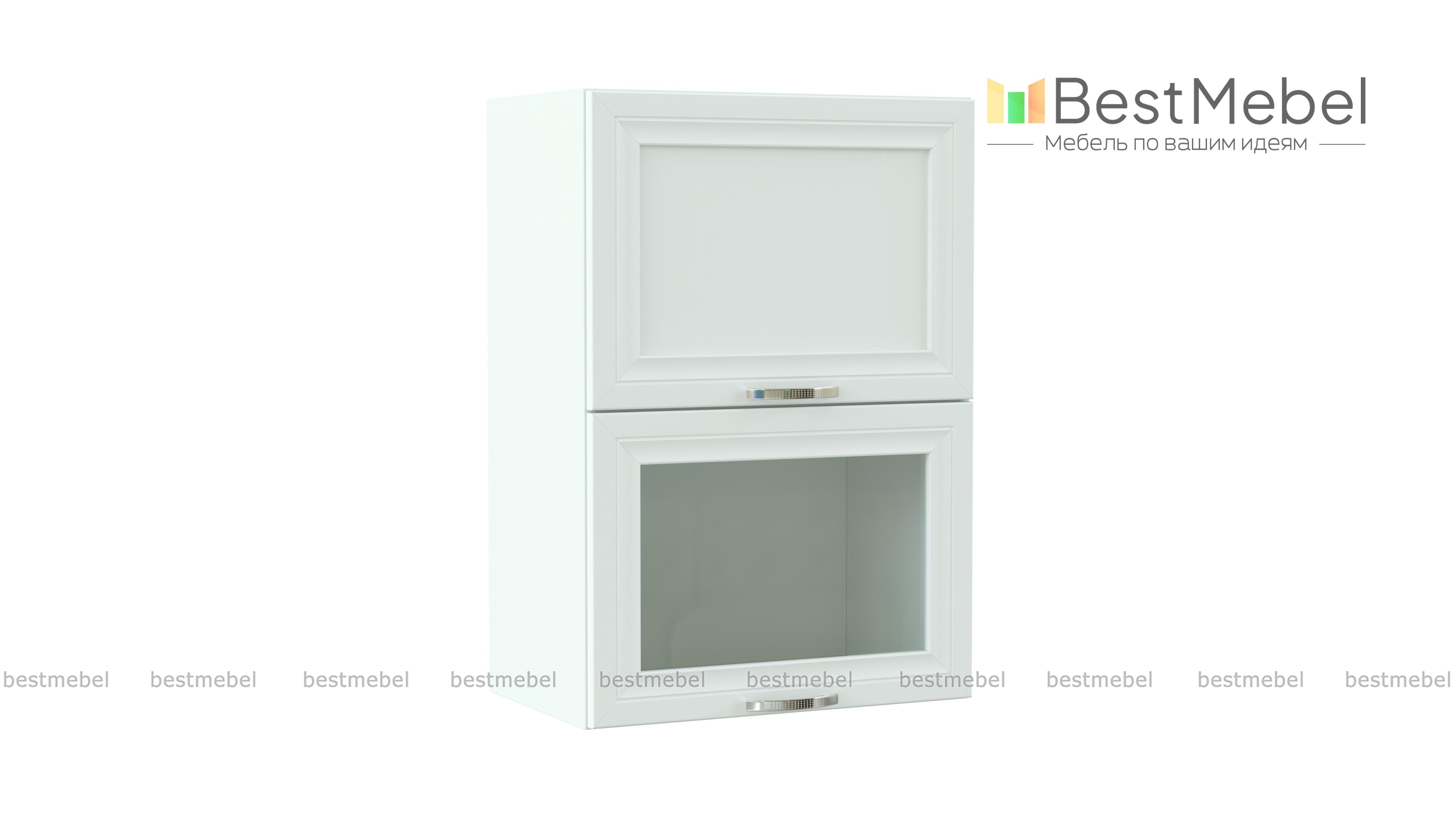 Шкаф-витрина ГЛ Трапеза Рамочная BMS - Фото