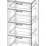 Схема сборки Комод Top 07 BMS