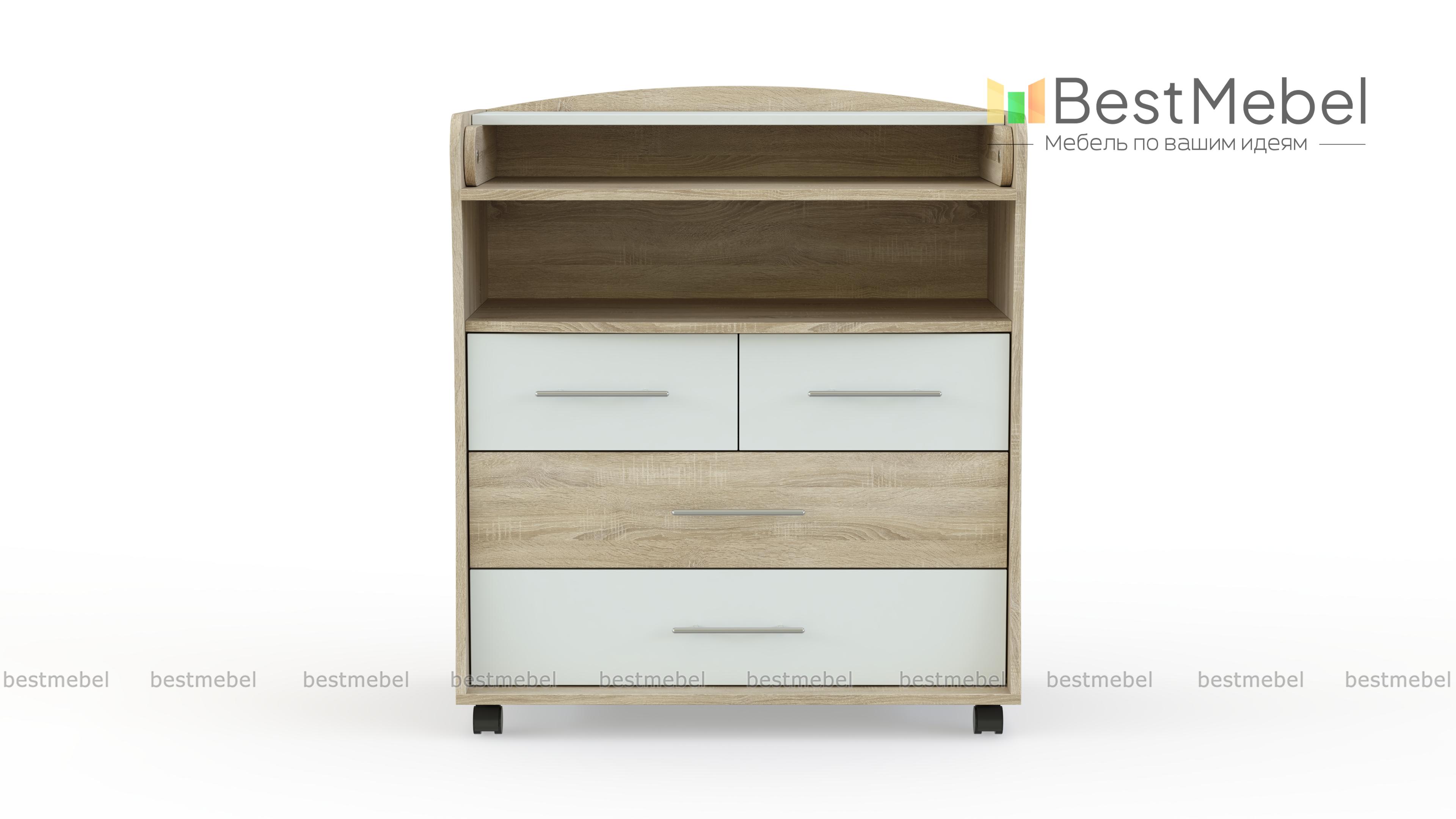 Пеленальный комод Густав 1 BMS - Фото