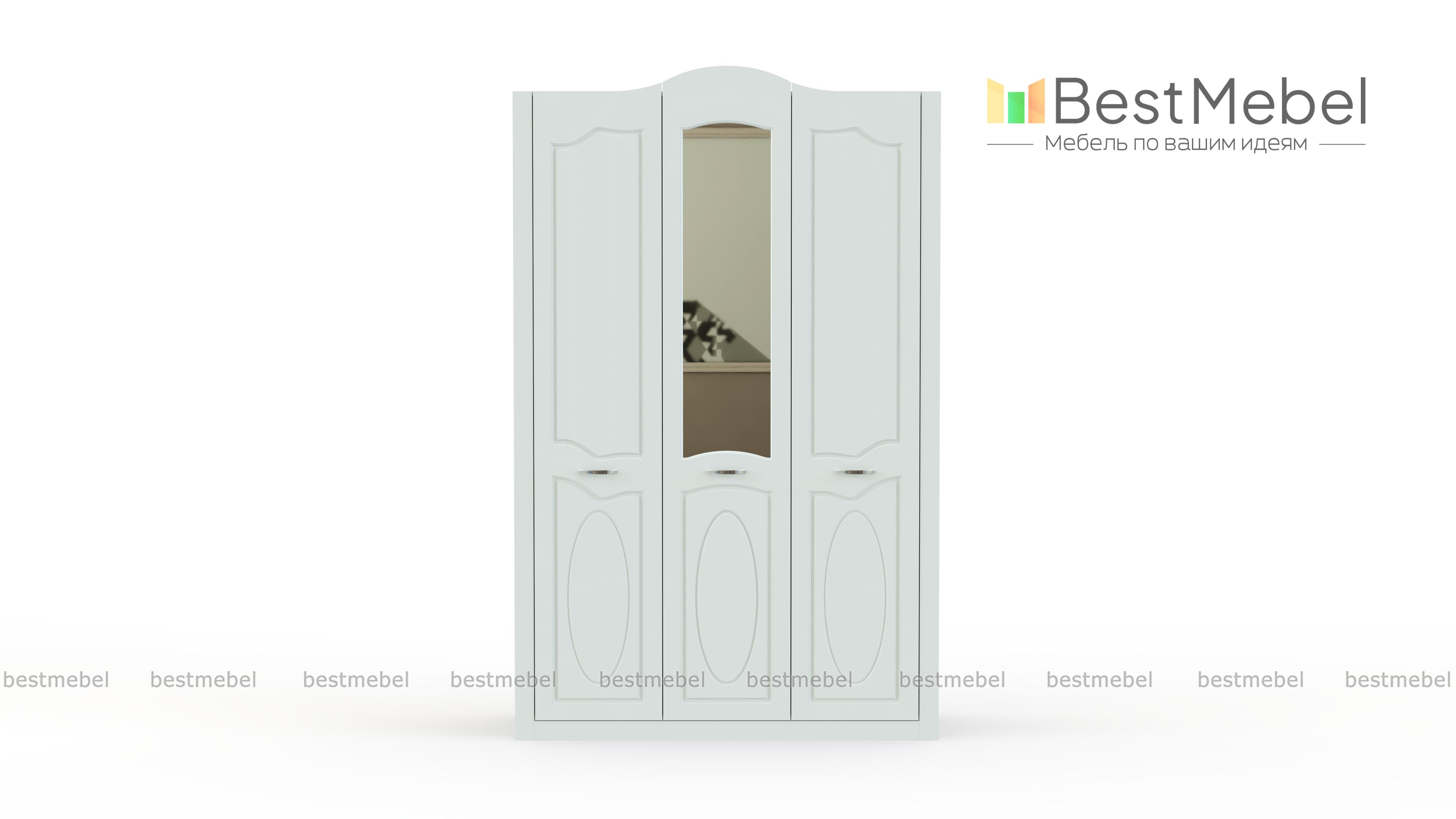 Шкаф 3-х дверный Ева BMS - Фото