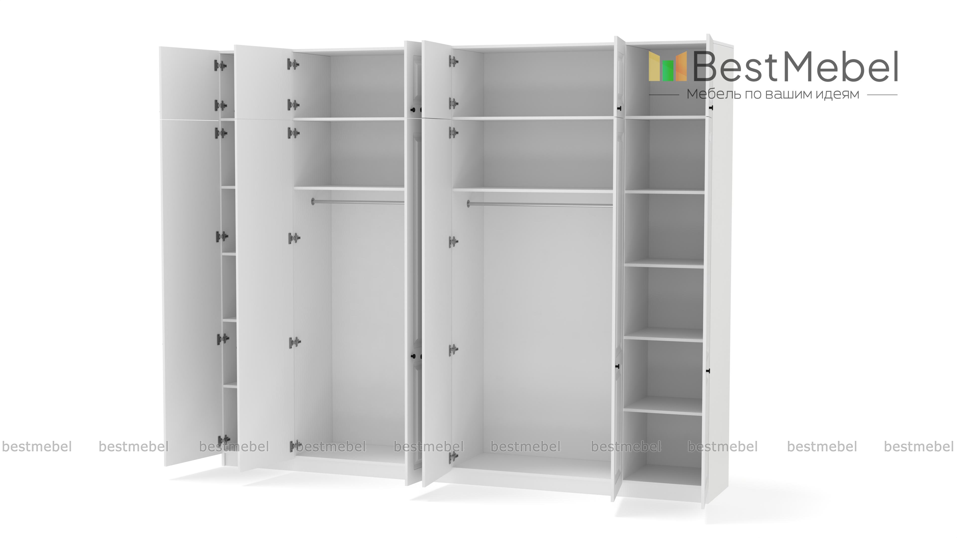 Шкаф распашной Бонн 14 BMS - Фото