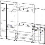 Схема сборки Прихожая Бианко BMS