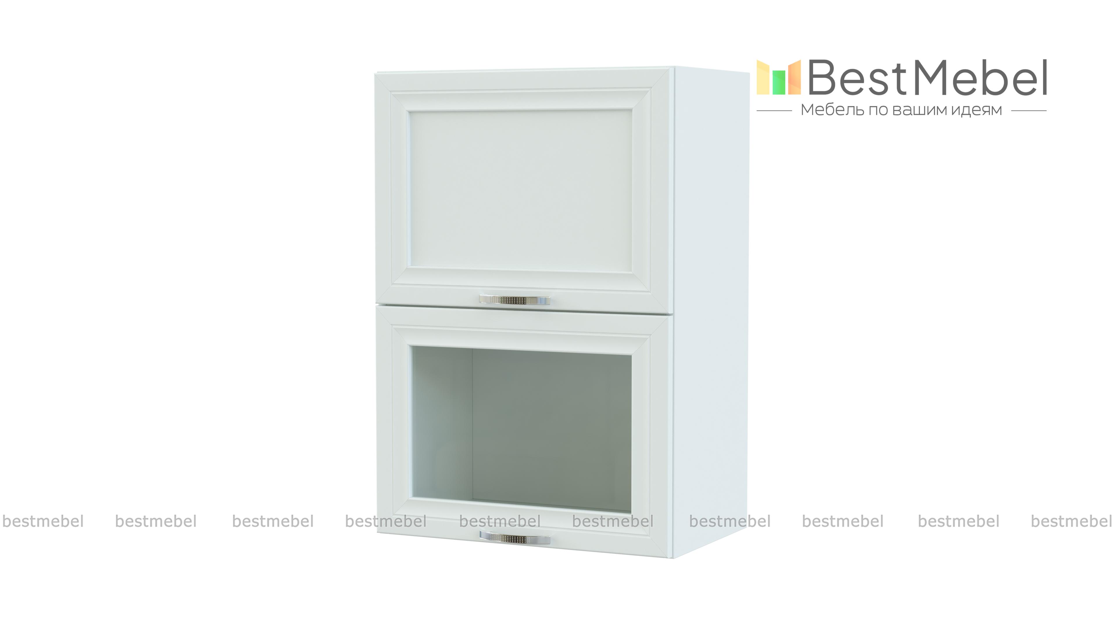 Шкаф-витрина ГЛ Трапеза Рамочная BMS - Фото