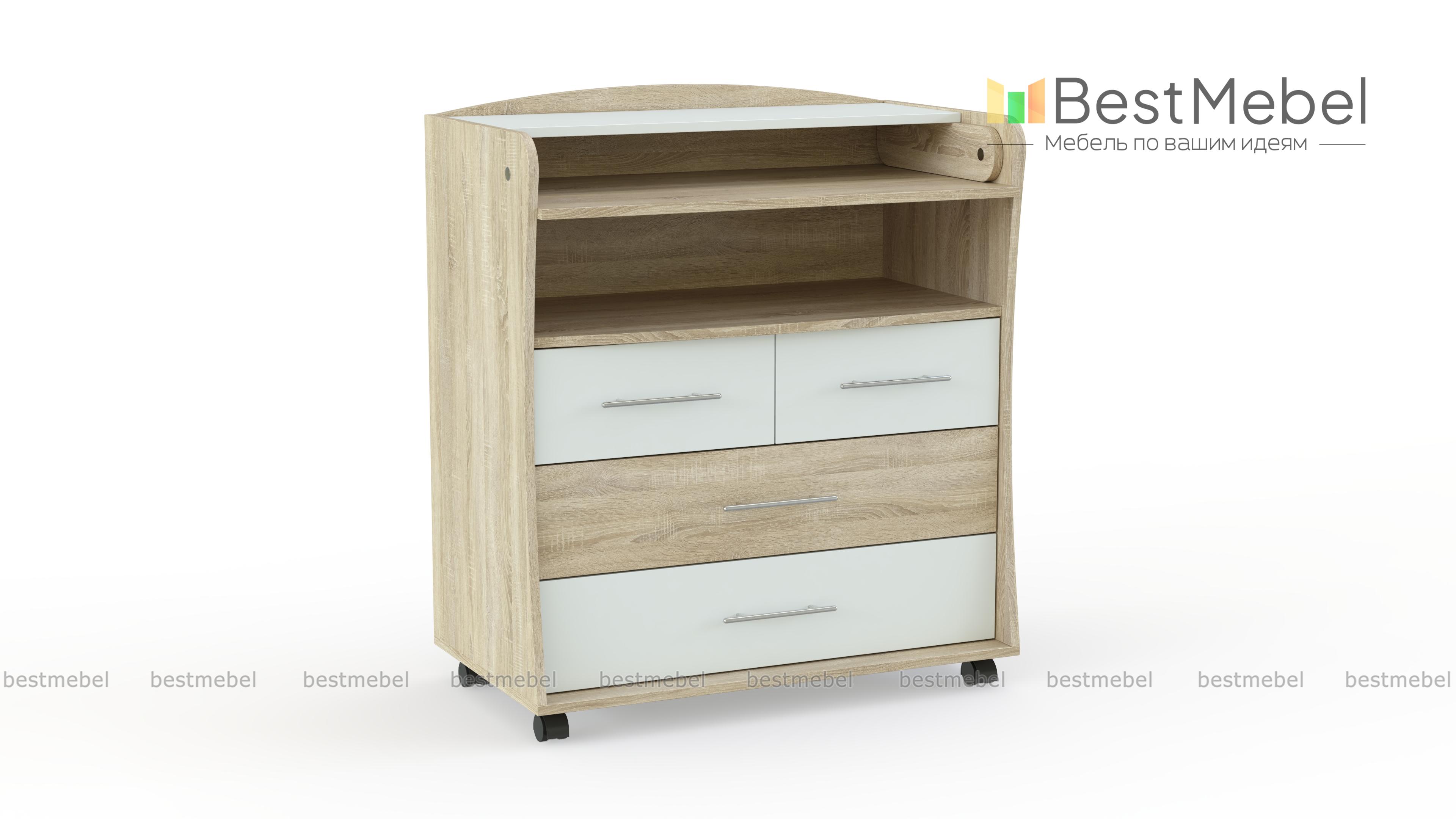 Пеленальный комод Густав 1 BMS - Фото