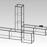 Схема сборки Модульная стенка Q11206 BMS