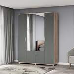 Шкаф Карина 4х створчатый с зеркалом К42 BMS - Фото 9