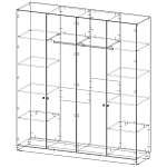 Схема сборки Шкаф распашной Бонн 4 BMS