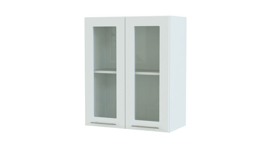 Шкаф верхний со стеклом 600 Капля BMS - Фото