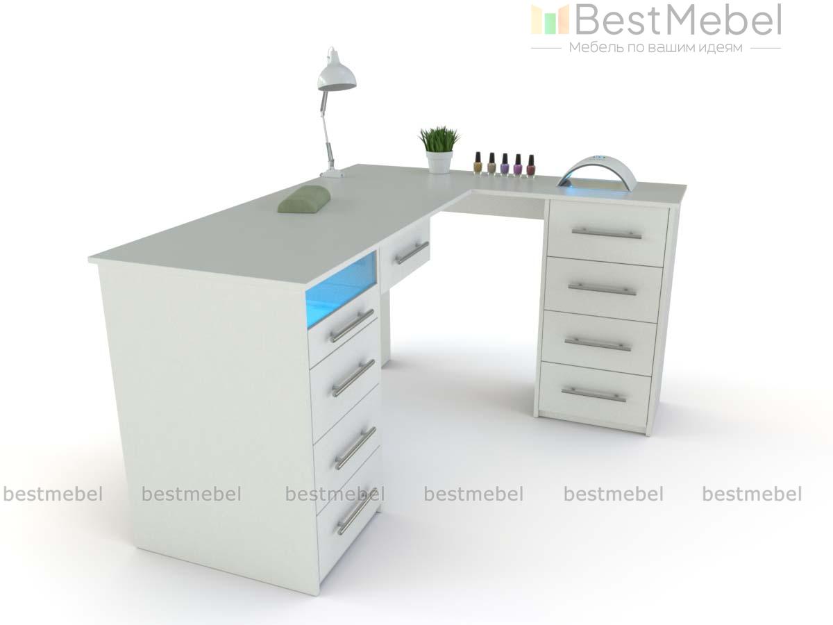 Стол маникюрный Роузи-2 BMS - Фото