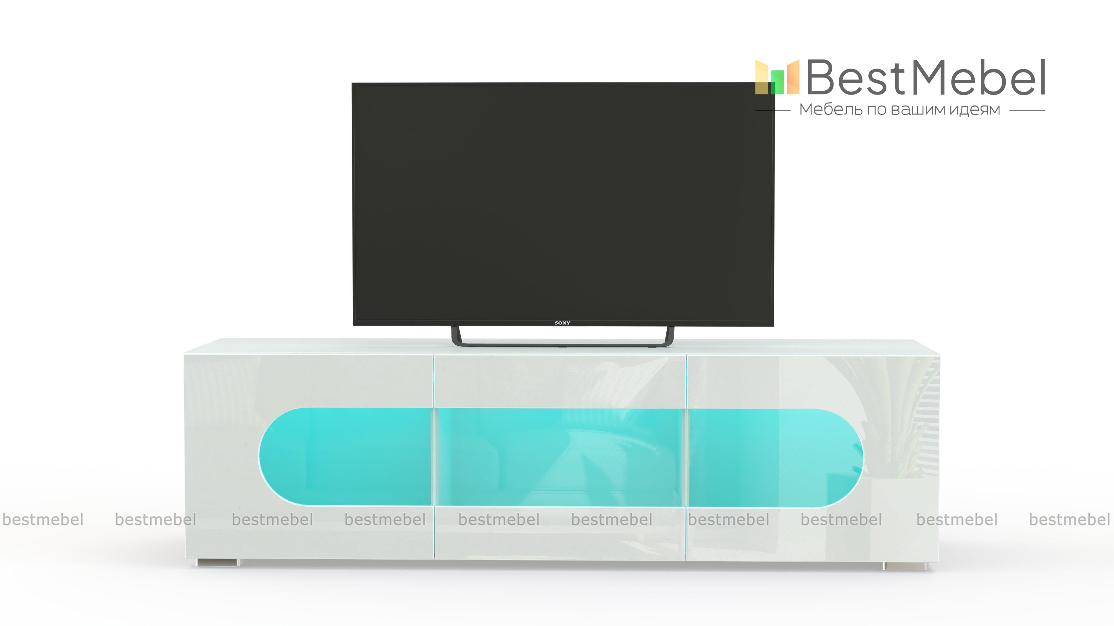 Тумба под ТВ Гламур Led 15 BMS - Фото