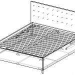 Схема сборки Кровать Камила BMS