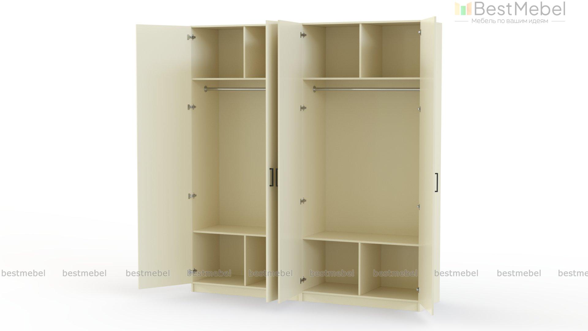 Шкаф распашной Остин Лео 4 BMS - Фото