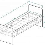 Схема сборки Кровать Слэкт Slakt 3