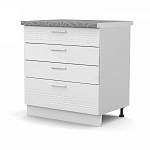 Тумба напольная 4 ящика  Греция BMS - Фото 10