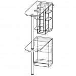 Схема сборки Барная стойка Окко BMS
