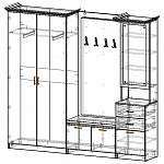 Схема сборки Прихожая Викос 2 BMS
