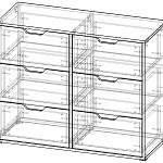 Схема сборки Комод Толедо 11 BMS