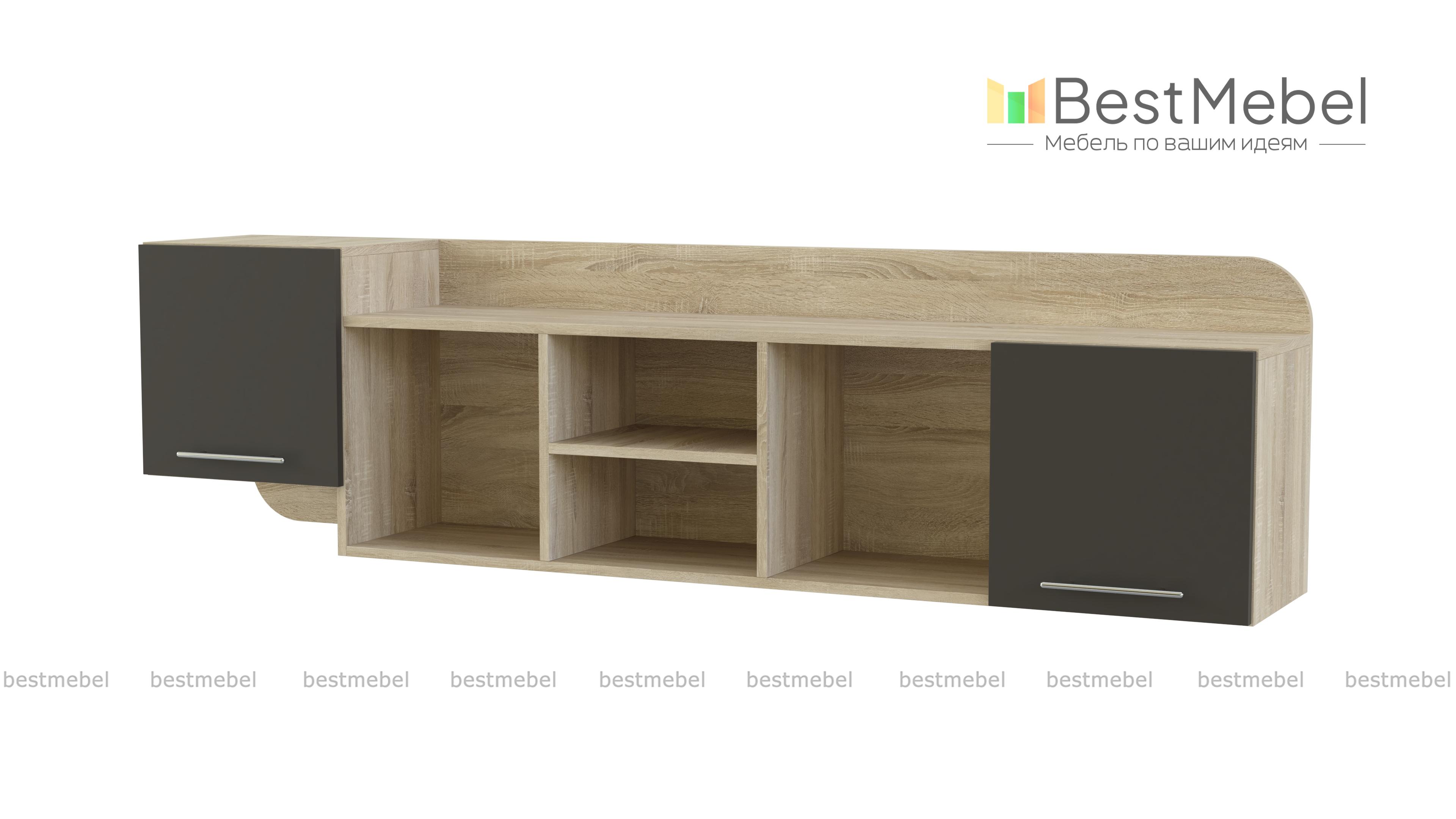 Полка навесная Нота 4 BMS - Фото