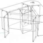 Схема сборки Стол для переговоров Акация 3 BMS