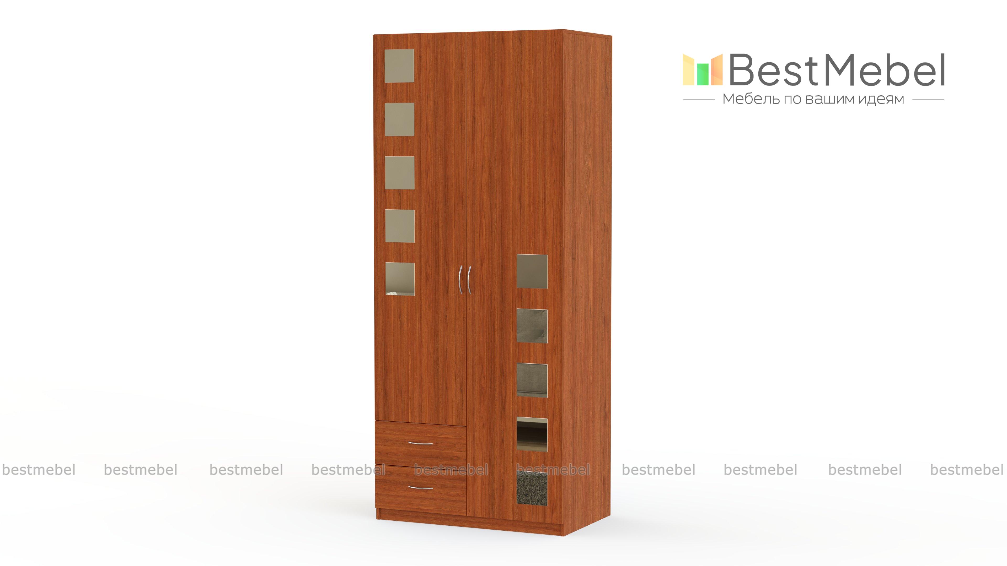 Распашной шкаф Паулина 29 BMS - Фото