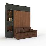 Шкаф-кровать с диваном Долли 50 BMS - Фото 8