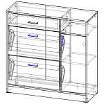 Тумба для обуви Линвуд 1012