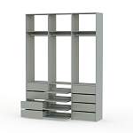 Стеллаж для одежды Мирта 95 BMS - Фото 8