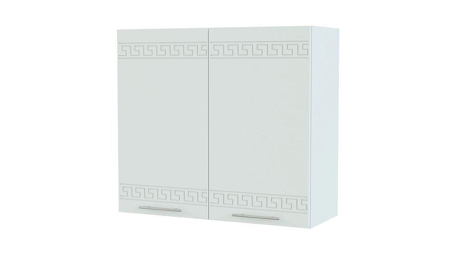 Шкаф навесной 2 двери Греция BMS - Фото