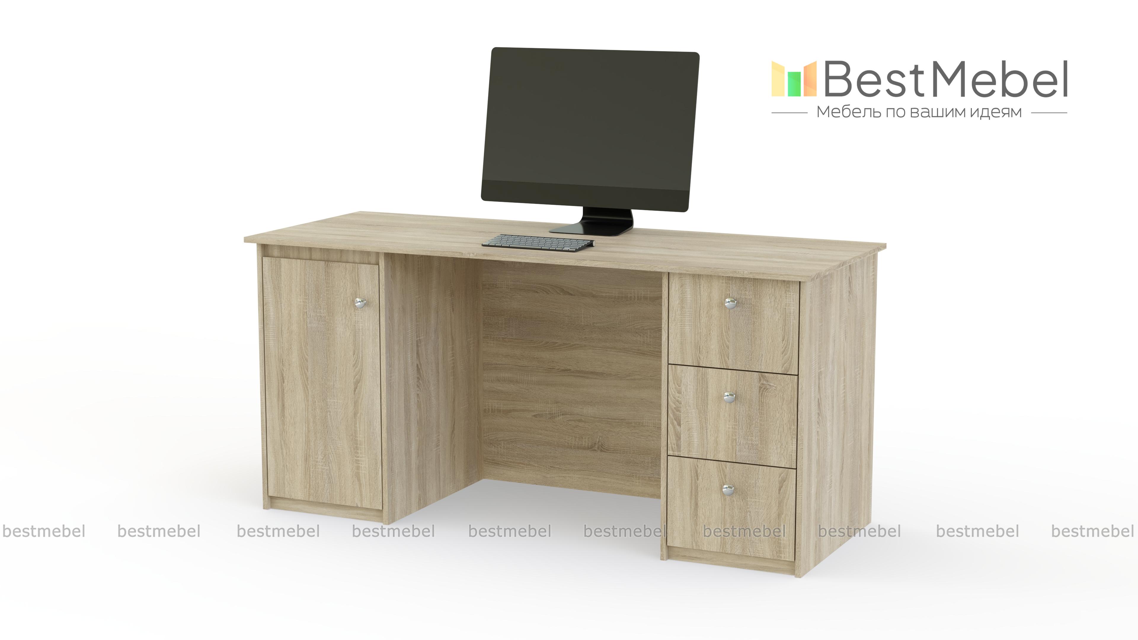 Стол письменный Валенсия-2 BMS - Фото